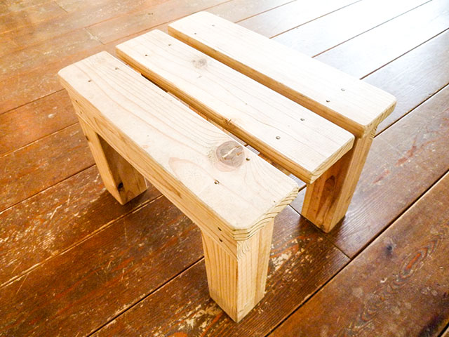 杉材の子供椅子製作体験【20セットのみ】