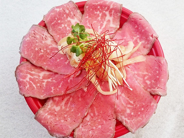 ローストビーフ丼