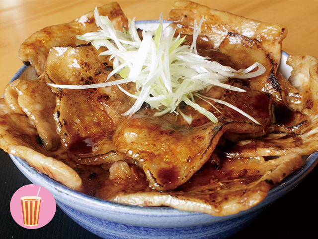 おやきのめめ＆豚丼 銀の舞（札幌市) しょう油豚丼 